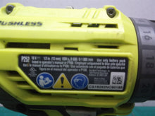 Ryobi P252 18V Li-Ion Brushless 1/2" Drill-Driver w/LED Tool Only CS18292nc90185