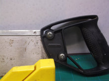 Miter Box Yellow Plastic with 14" saw (4")