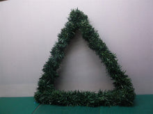 19" triangle Christmas wreath