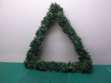 19" triangle Christmas wreath