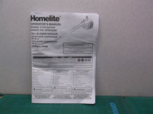 HOMELITE UT26BL3 150MPH 400CFM 2 cycle Gas Blower ( Manual Only )