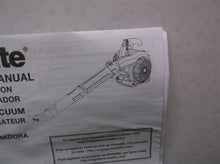 HOMELITE UT26BL3 150MPH 400CFM 2 cycle Gas Blower ( Manual Only )
