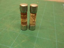 lot of 2 BUSSMANN LIMITRON KTK-1/2, 1/2A/600V FAST ACTING FUSE