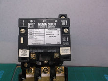 8536-SBO3 Square D Classmagnetic motor starter type SBO nema 0 3PH 3P 18A 600V