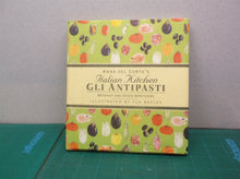 ITALIAN KITCHEN GLIANTIPASTI APPETIZERS by ANNA DEL CONTE HARDCOVER DUST JACKET