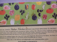 ITALIAN KITCHEN GLIANTIPASTI APPETIZERS by ANNA DEL CONTE HARDCOVER DUST JACKET
