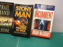 Lot of 5 Action and Adventure paperback novels