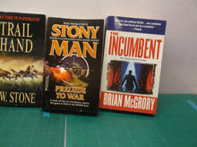 Lot of 5 Action and Adventure paperback novels