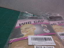 (6) 2 PCS Dream DELUX Wig Cap Wig Liner Wig Stocking Cap Weaving Cap Black/Beige