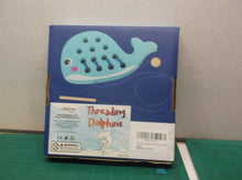 Wooden Lacing Whale Threading Toys Wood Block Puzzle Car Airplane Montessori