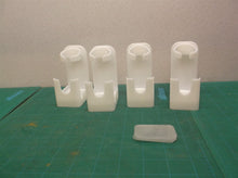 4 PCS Electric Toothbrush Holder, 2 in 1 Holder and Cup Holder Set, (White)