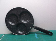 3 Holes Round Frying Pan Non Stick Egg Pancake Frying Pan Home Kitchen Cooking