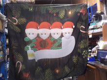 Hotme 2020 Quarantine Family with Masks Christmas Tree Decor table cloth 48x57