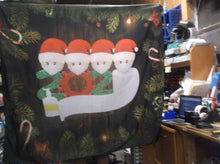 Hotme 2020 Quarantine Family with Masks Christmas Tree Decor table cloth 48x57