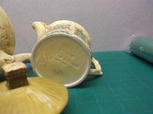 Sylva Ceramics England Thatched Cottage Teapot #4809 cream sugar bowl w NO lids