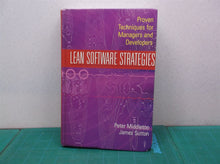 1563273055 LEAN SOFTWARE STRATEGIES: PROVEN TECHNIQUES FOR MANAGERS Middleton