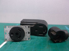 lot of 5 assorted electrical plug & sockets