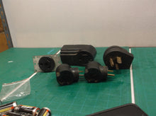 lot of 5 assorted electrical plug & sockets