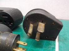 lot of 5 assorted electrical plug & sockets
