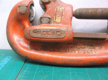 Vintage Ridgid No. 1 - 2 Heavy Duty 1/8" to 2" Inch No. 2A Pipe Cutter Rigid