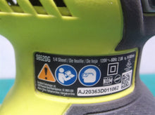 RYOBI 2 Amp 5" Sheet Sander Model# S652DG**No Dust Bag**AJ20363D011062
