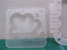 Cotton candy cut-sweet style quilting templet