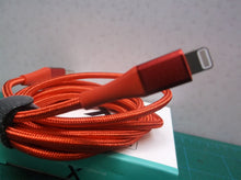 iPhone charger Fast USB Cable Cord (red) For IPHONE 6 7 8 Plus X Xr 11 12 Max