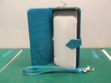 SGS9PIC- Teal- wallet w/strap for Samsung Galaxy S9 (black case)