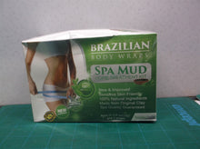 Brazilian Body Wraps, Spa Mud Home Treatment Kit, 8pcs/2 Wraps, EXP 7/20