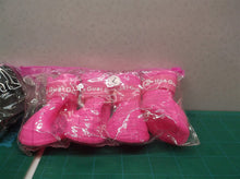4pcs Dog Shoes Waterproof Rain Boots Shoes Pet Spring Summer blue/black/pink
