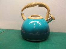 POLIVIAR Tea Kettle Aqua Blue Pot 2.7 Qt Coffee Teapot Stainless Steel broken
