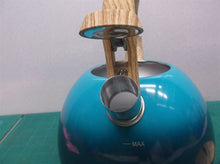 POLIVIAR Tea Kettle Aqua Blue Pot 2.7 Qt Coffee Teapot Stainless Steel broken