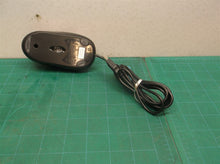 Vintage Black Silver HP Logitech- Optical USB Wheel Mouse - TESTED
