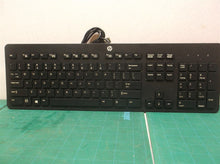 HP Slim USB PC Keyboard Black SK-2120 803181-001