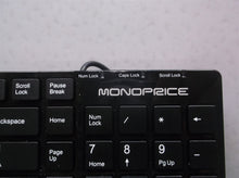 Workstream by Monoprice USB Keyboard, Standard Layout | Spill-Resistant Membrane