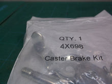 CASTER BRAKE KIT 4, 5 ,6 IN. ZINC PLATED 4x698
