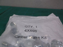 CASTER BRAKE KIT 4, 5 ,6 IN. ZINC PLATED 4x698