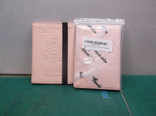 Travelambo Lot of 2 salmon PASSPORT COVER/CASE RFID LEATHER BLOCKING - STRAP
