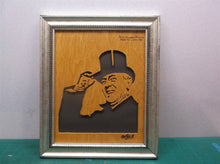 President Woodrow Wilson- wood framed art 11x14 MR1