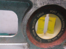 Vintage 18" Port Austin Level & Tool Metal Aluminum Level Michigan one bad level