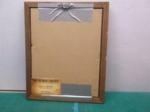 JHONNY CASH- wood framed art 9x11 MR1
