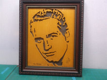 PAUL NEWMAN- wood framed art 10x12 MR1