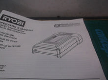 Ryobi op404 40V CHARGER OPERATERS manual ONLY