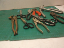 LOT OF VARIOUS PLIERS AND SCISSORS