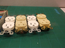 lot of assorted electrical outlets