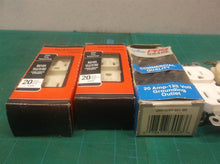 lot of assorted electrical outlets