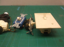 lot of assorted electrical switches