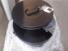 Open Hearth 15343 Ash Bucket with Shovel, Black