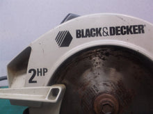 Black & Decker Circular Saw 7 1/4" No. 7358 2 HP 5300 RPM 10 Amps
