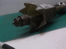 vintage drill with 10" shaft & sliding dust shield